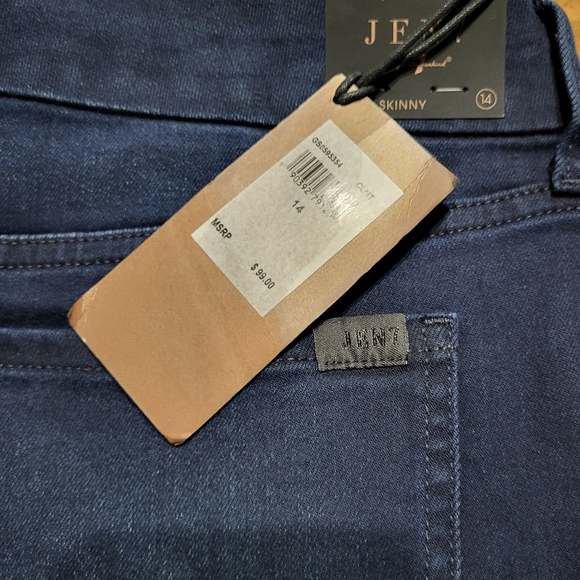 NWT 7 For All Mankind Jen7 Ankle Skinny darkwash sculpting stretch denim… - Picture 7 of 8